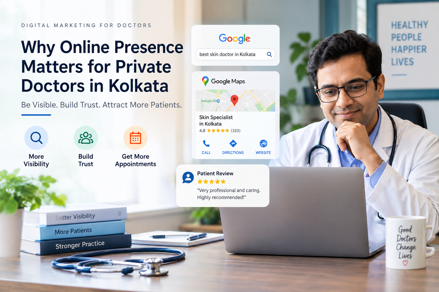 Every Private Doctor in Kolkata Needs a Strong Online Presence in 2026–27