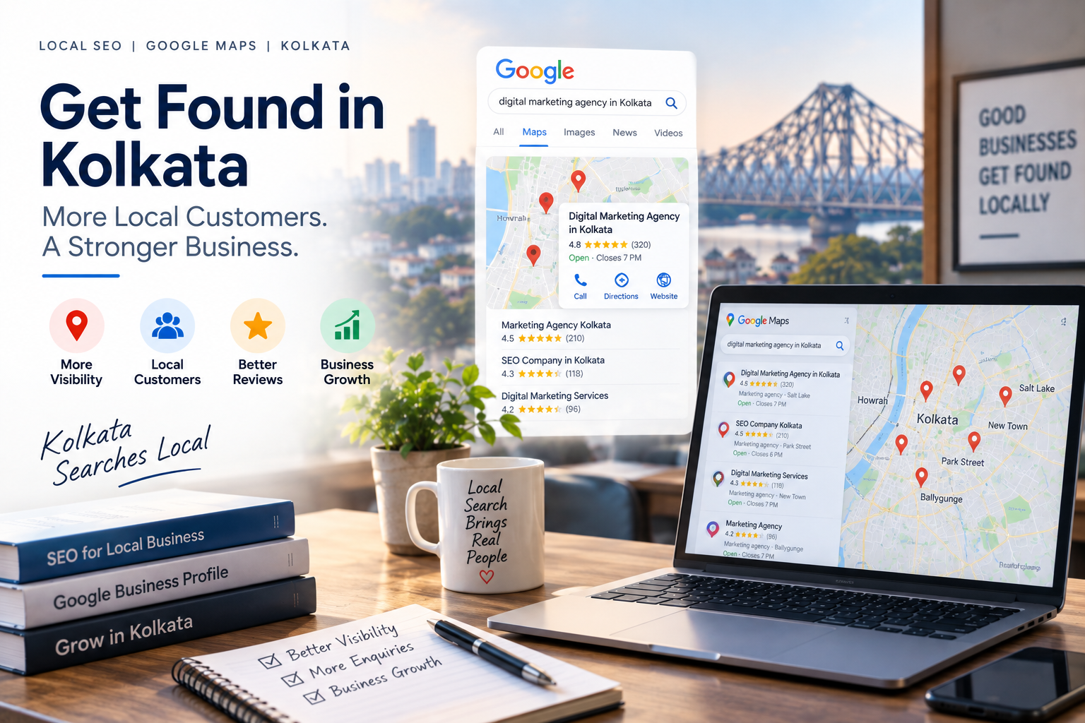 Local SEO Expert in Kolkata: Google Maps Ranking & Local Search Visibility