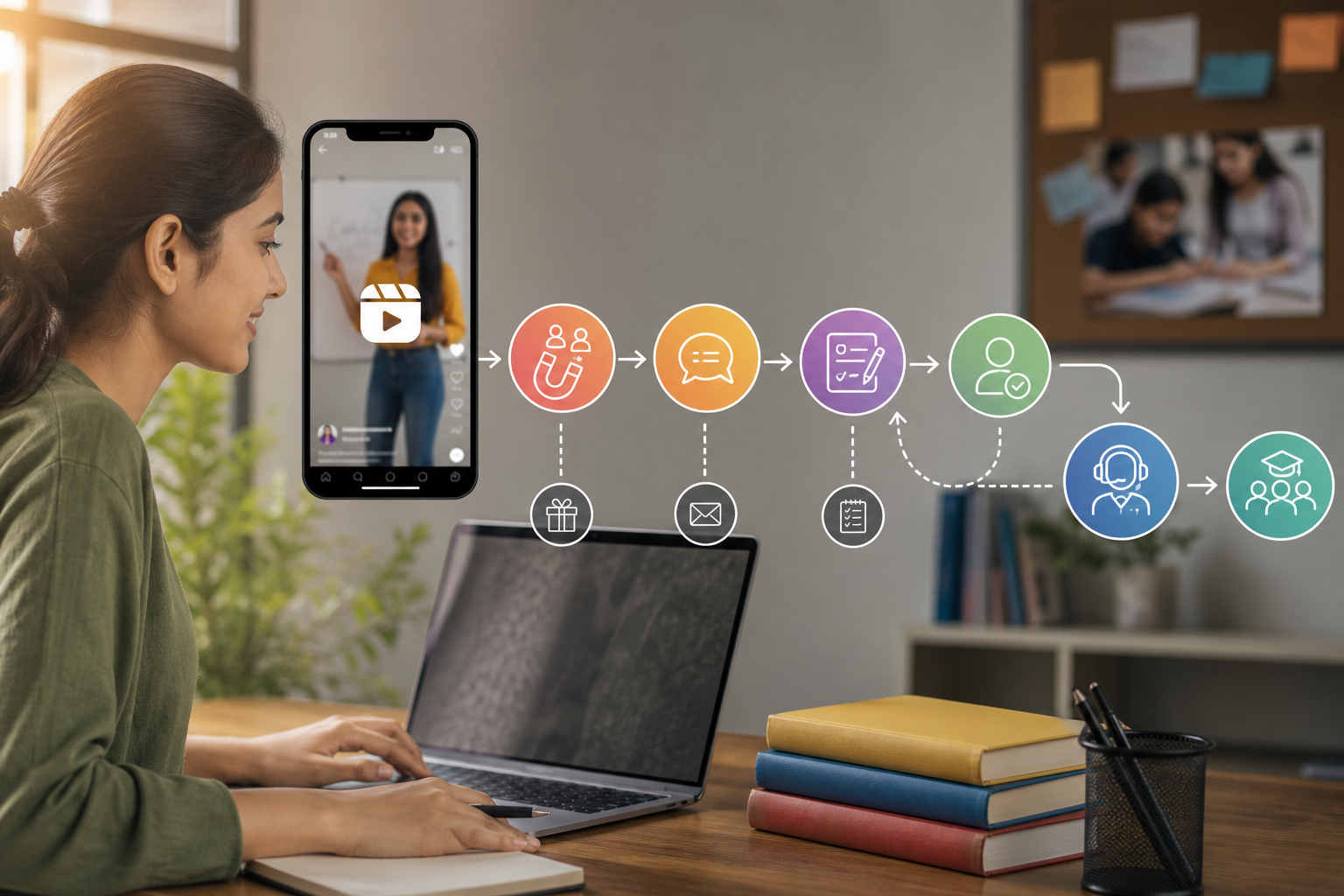 Instagram Lead Generation for Coaching Institutes: Turning Reels Views into Qualified Counselling Enquiries